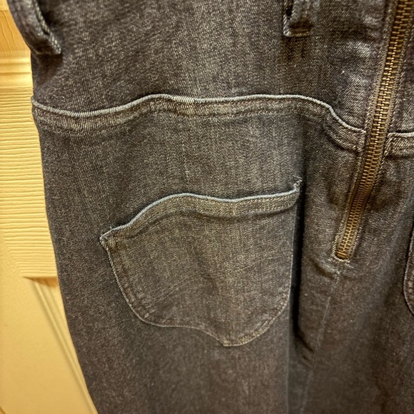 Lee Body Optix x Cushnie Denim Cutout Midi Dress Size 10 NWT - Picture 9 of 11